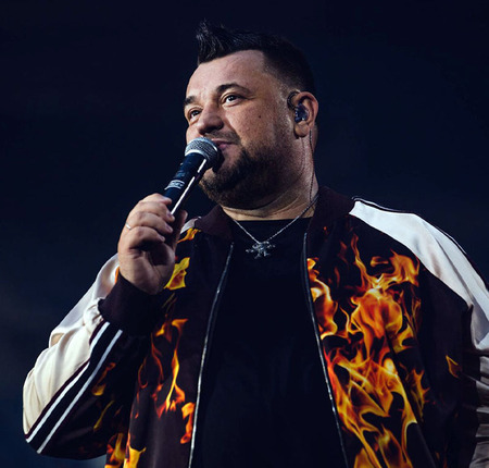 Сергей Жуков, Руки Вверх, в кастомных наушниках System Elements