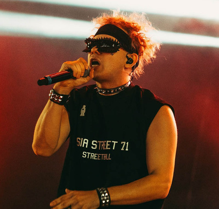 Николай Ромадов, LIDA, в кастомных наушниках System Elements